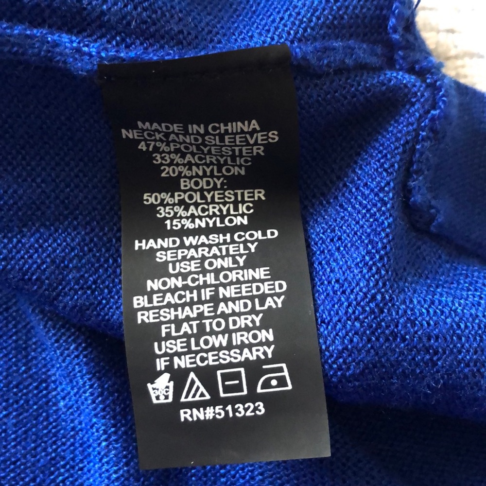 Vince Camuto royal blue sweater - Picture 6 of 6